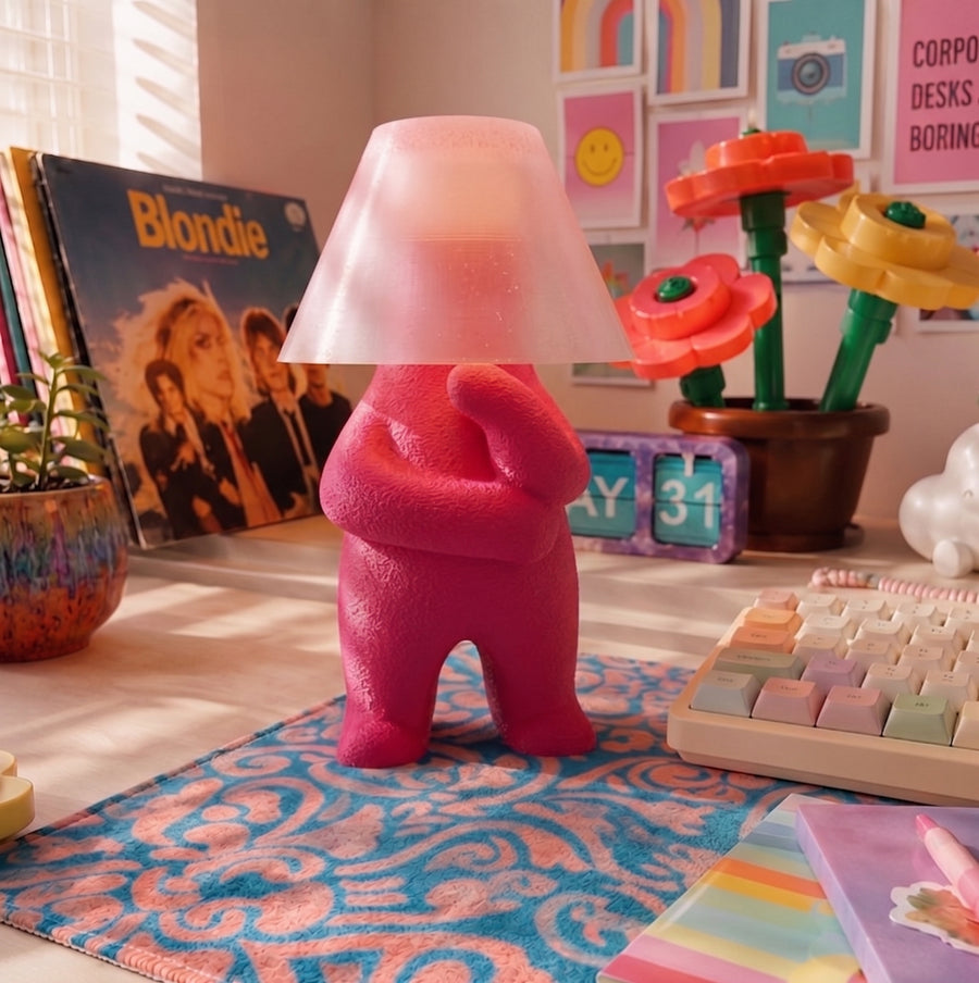 Lámpara LED – Modo Overthinking Activado