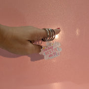 Llavero "No hay besTIe sin TI"