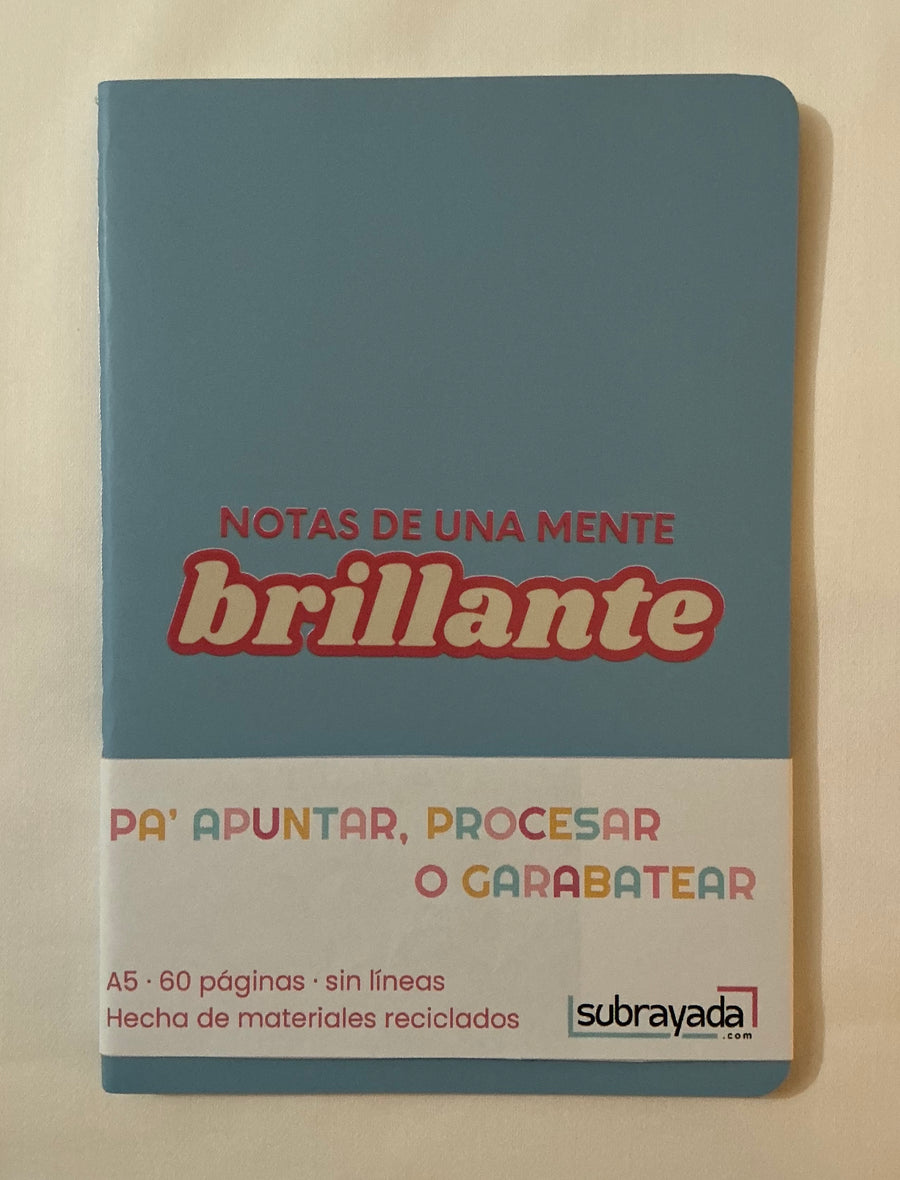 Libreta – Notas de una mente brillante