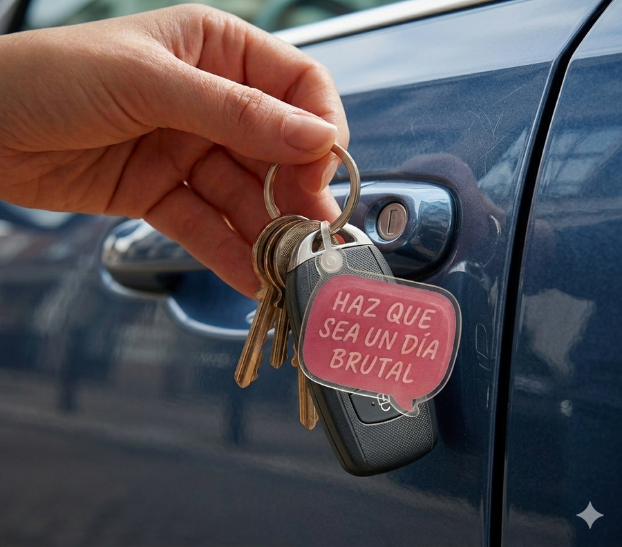 Llavero – Haz que sea un día brutal