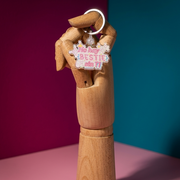 Llavero "No hay besTIe sin TI"