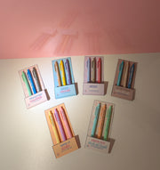 Imagen todos los sets de boligrafos gel