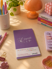 Libreta – Florece y ya | libreta A5 de 60 páginas sin líneas