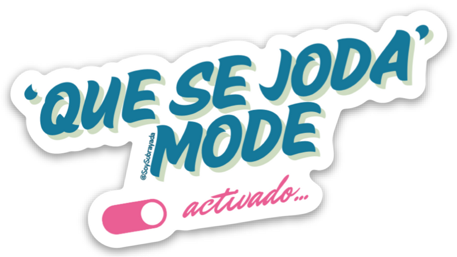 Sticker - Mode Activado