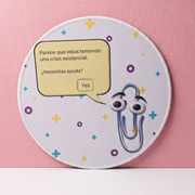 Mousepad - Crisis Existencial - Clippy