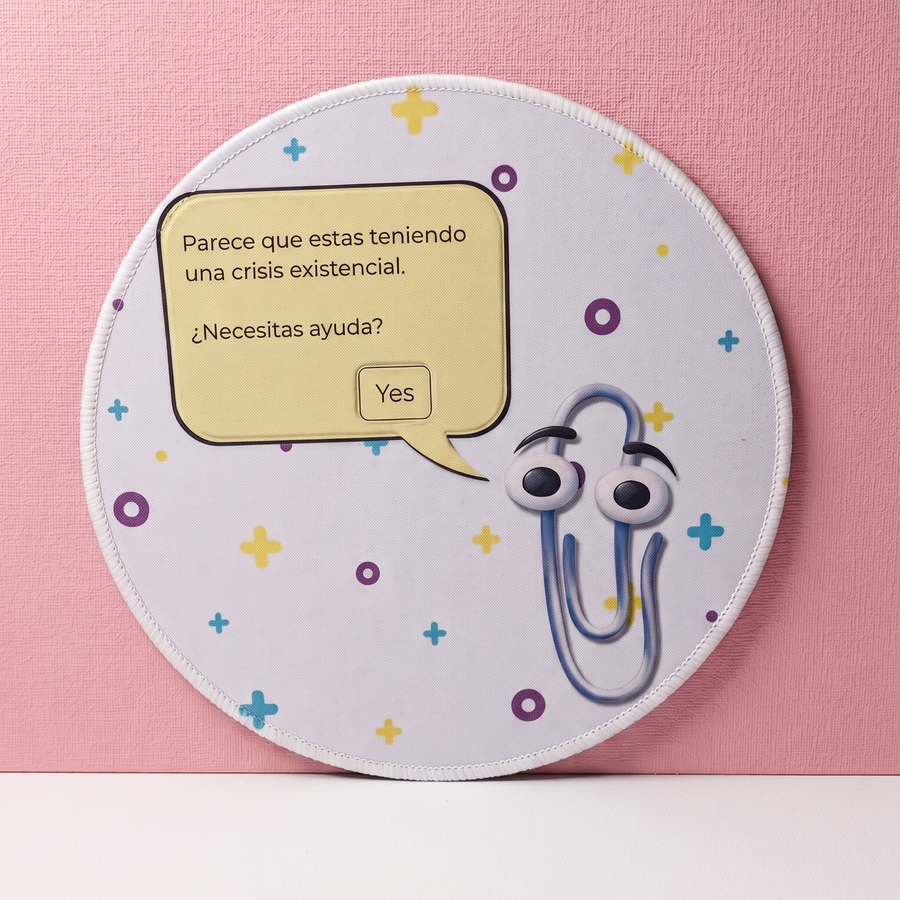 Mousepad - Crisis Existencial - Clippy