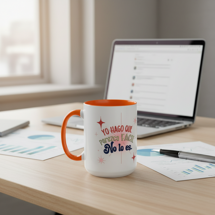 Taza – Yo hago que parezca fácil, No lo es.