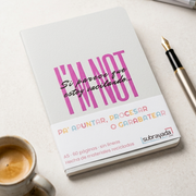 Paperback A5 Notebook con frase: Si parece que estoy vacilando I'm NOT