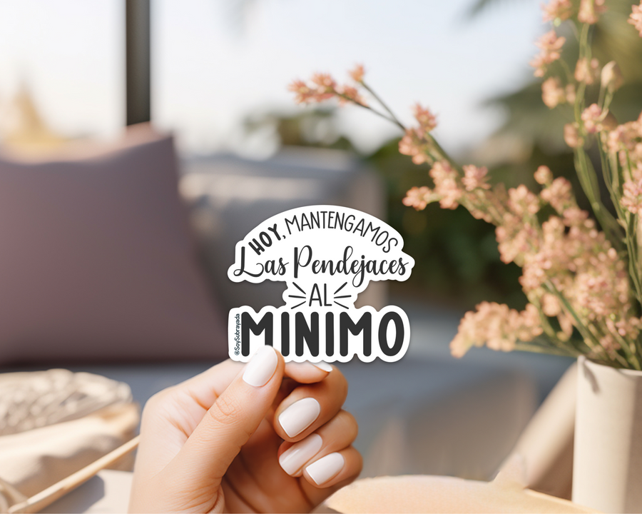 Sticker - Al minimo