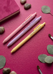 Set de 3 Bolígrafos - Nunca lo olvides