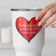 Sticker holográfico - Puedo ser mucho peor
