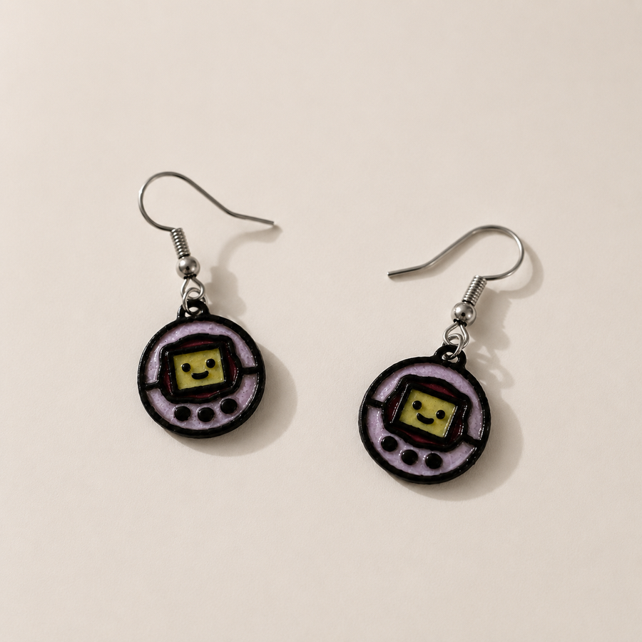 Aretes – Mascota Virtual | Nostalgia de los 90s en Miniatura
