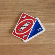 Tap to Pay Card – "Karma Reverse" | NFC 3D Printed Business Card