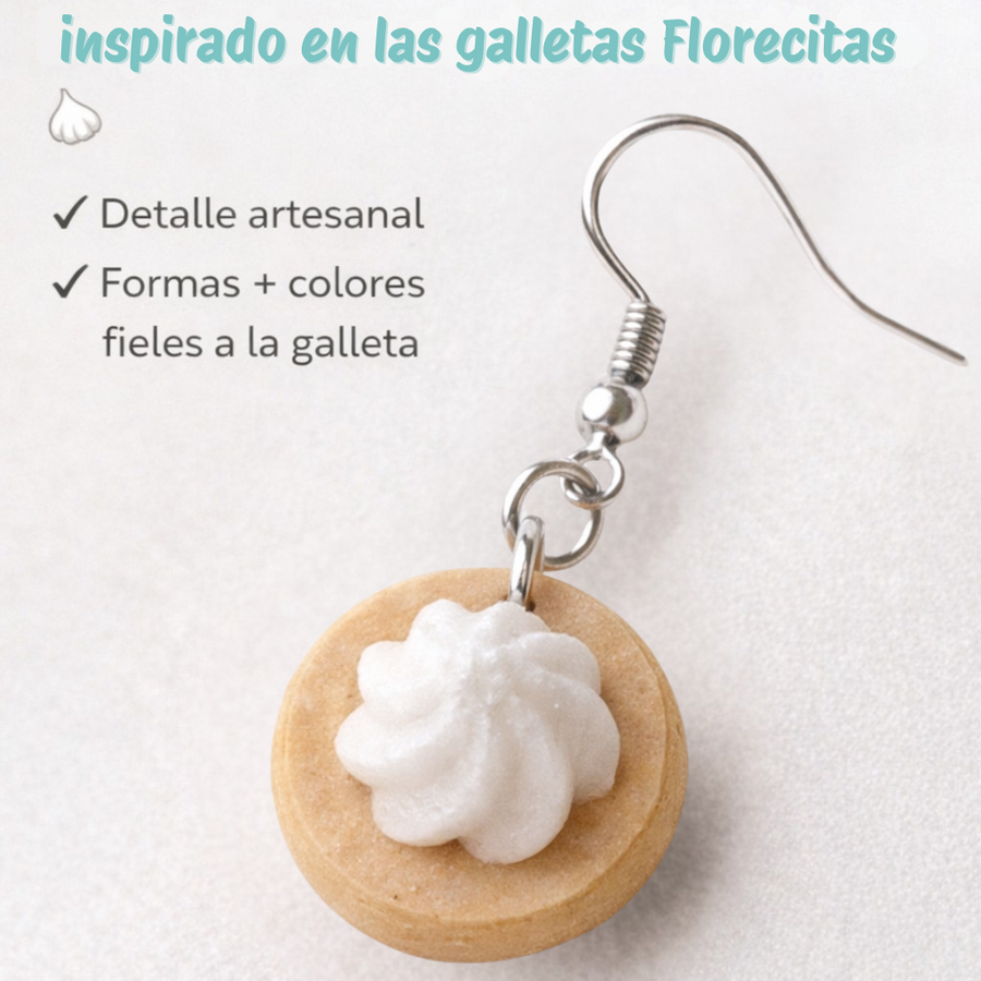 Aretes - Florecitas | Dulzura impresa en miniatura