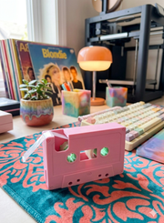 Retro Tape Dispenser – Cassette | El escritorio también merece tener era