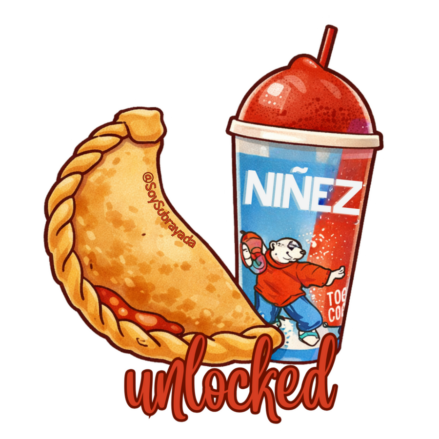 Sticker - "Niñez Unlocked" | Nostalgia en sticker
