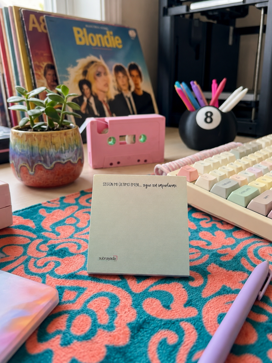 Sticky Notes – Según mi último email… sigue sin importarme